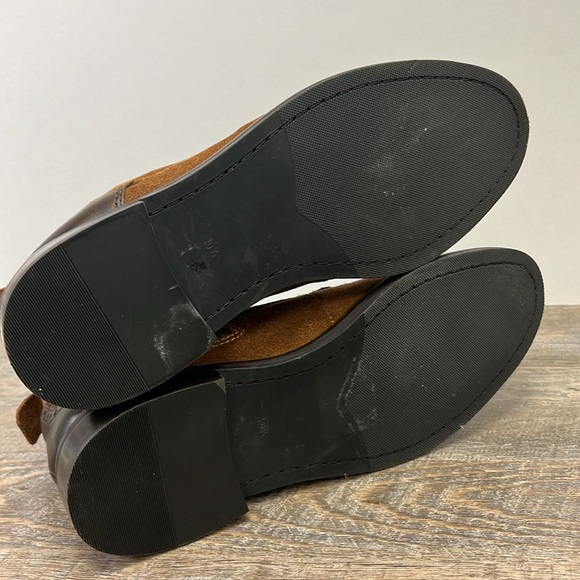 SOLD IN STORE Thomas & Vine Men’s JAGGER Leather Ankle Boots Size 10.5 - Picture 7 of 9